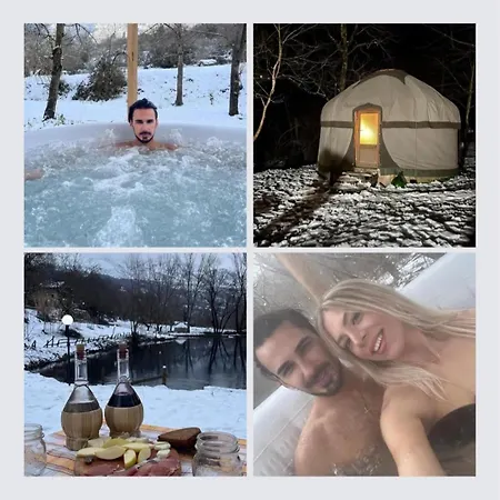 Glamping Retreat I Laghetti Luxe tent Anversa Degli Abruzzi