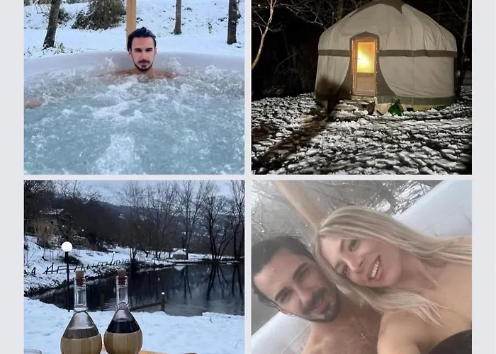 Glamping Retreat I Laghetti Luksusowy namiot Anversa Degli Abruzzi